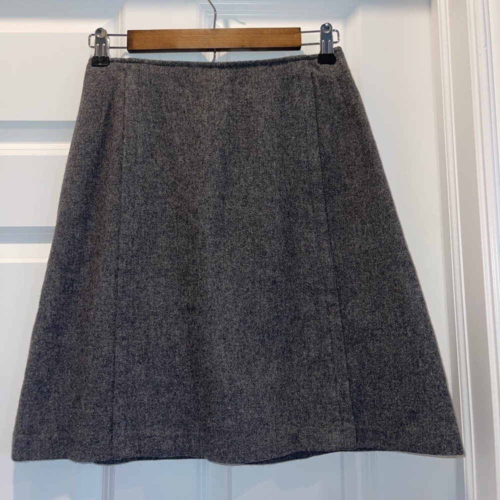 Van Heusen 100% Wool Mini Skirt